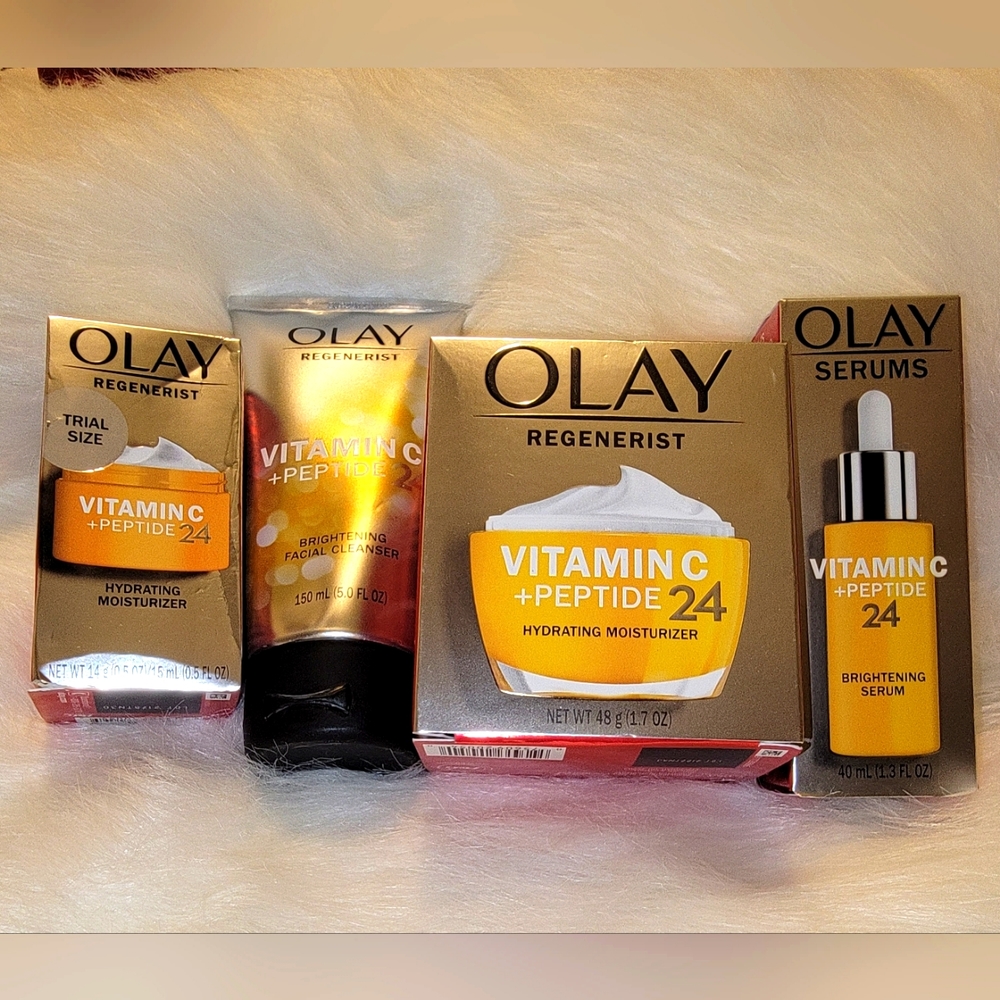 New Olay Regenerist Vitamin C +Peptide 24 Set